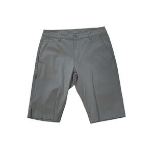 BYLT Premium Basics Everyday 2.0 Shorts Men's 34 Beige Stretch Casual 13”